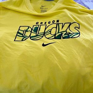 Nike Dri Fit Oregon Ducks tshirt
